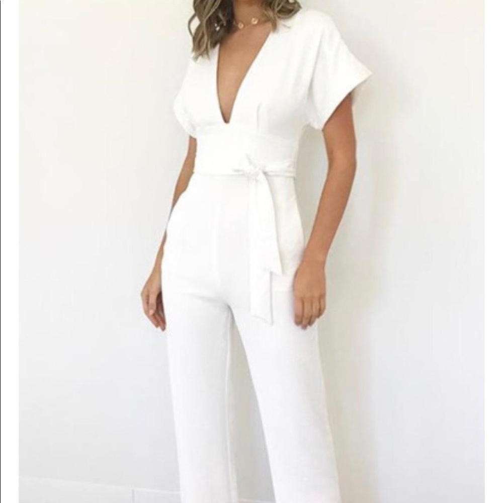 KOOKAI Remi Jumpsuit in White